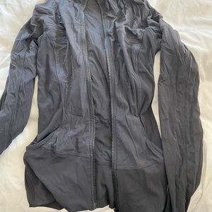 Lululemon black zip up jacket reversible